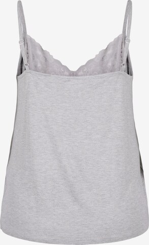 Zizzi Top in Grau