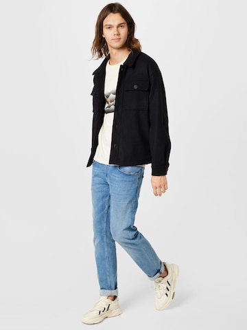 ABOUT YOU Between-Season Jacket 'Kai' in Black