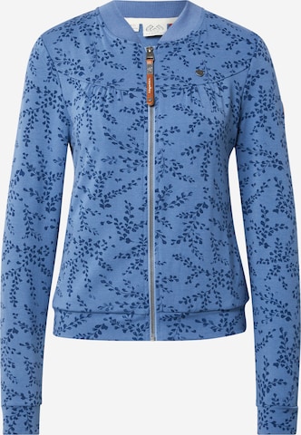 Ragwear Sweat jacket 'KENIA' in Blue: front