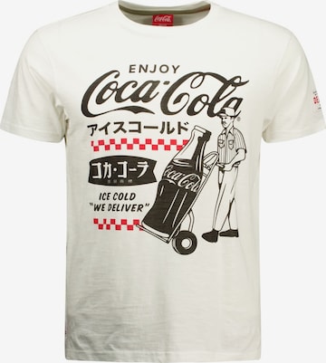 Deeluxe Shirt 'DEVILER' in White: front