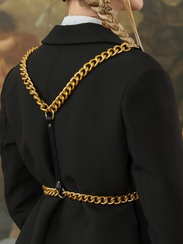 Haute Cuir - Cinturón 'Vea Chained Harness' en negro