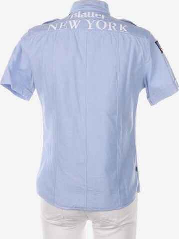 Blauer.USA Freizeithemd / Shirt / Polohemd langarm L in Blau