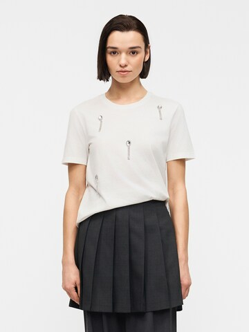 ONLY Μπλουζάκι 'ONLFILIZZA' σε λευκό: μπροστά