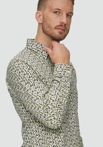 s.Oliver Slim Fit Hemd in Weiß