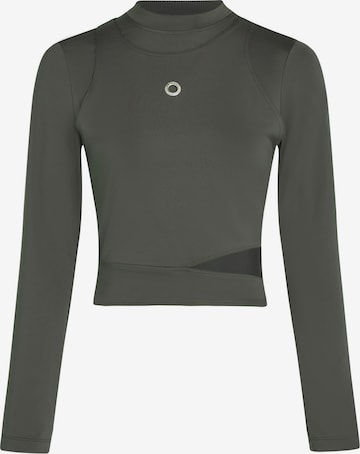 pilka KARL LAGERFELD JEANS Marškinėliai 'UTILITY': priekis