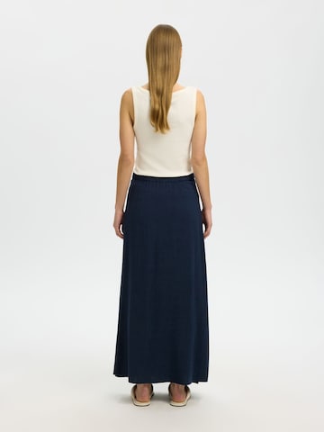 Jupe SELECTED en bleu