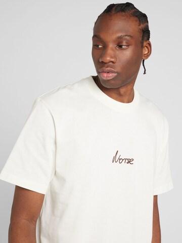 NORSE PROJECTS T-shirt 'Johannes' i vit