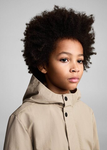 MANGO KIDS Jacke 'Marcos' in Beige