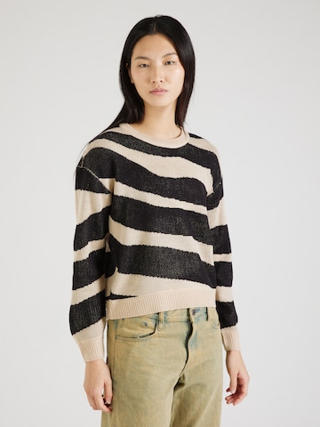 VILA Sweater 'AVA' in Beige: front