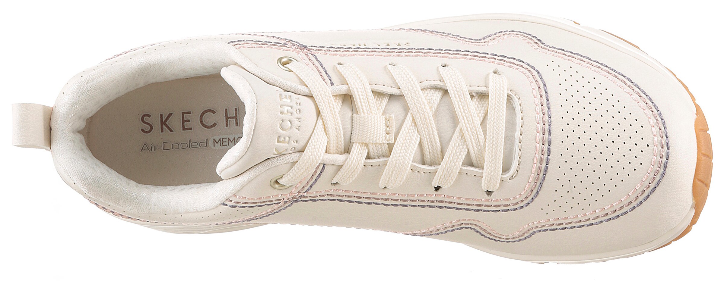 SKECHERS Sneaker in Weiß