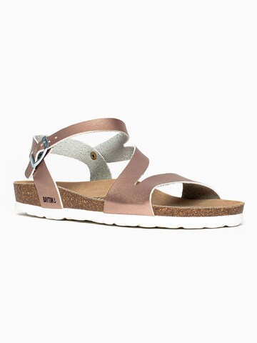 Bayton Strap Sandals 'Jaeva' in Pink