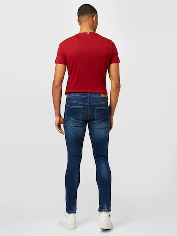 BURTON MENSWEAR LONDON Skinny Farkut värissä sininen