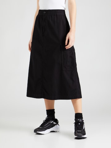 Carhartt WIP Skirt 'Jet' in Black: front