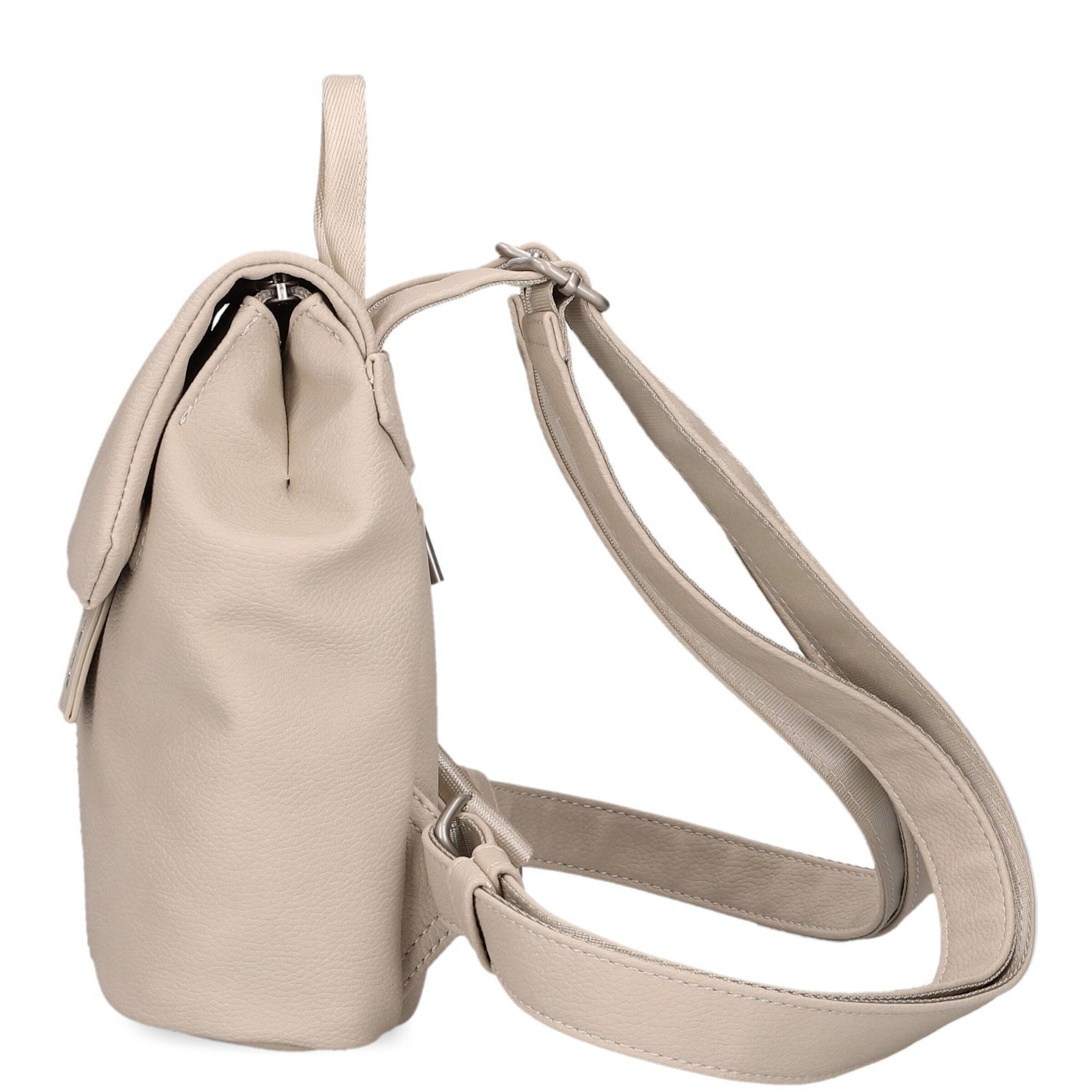 ZWEI Backpack 'Mademoiselle.M' in Beige