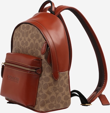 COACH Backpack in Brown: front