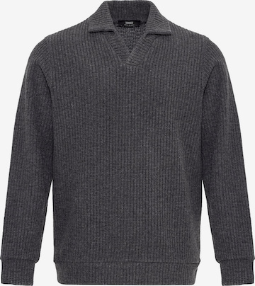 pilka Antioch Megztinis be užsegimo: priekis