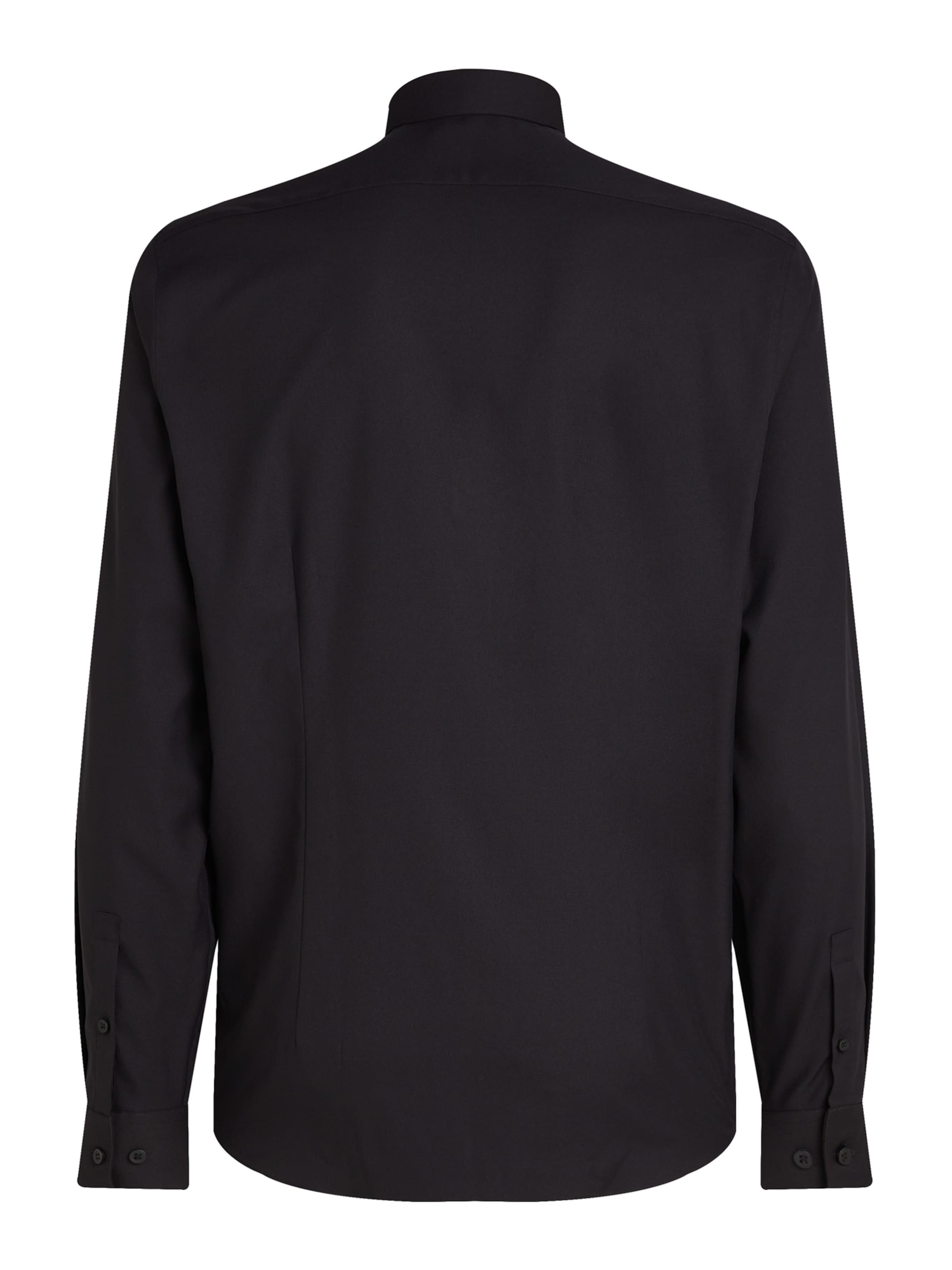 Calvin Klein Regular fit Button Up Shirt in Black: back