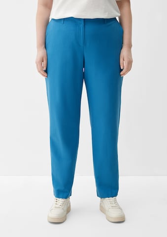 Regular Pantalon TRIANGLE en bleu : devant