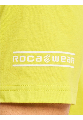 ROCAWEAR Тениска в зелено