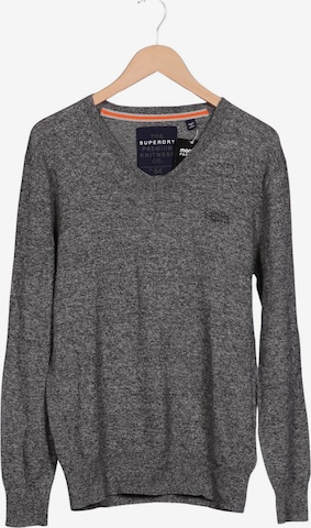 Superdry & Co Pullover L in Grau: Vorderseite