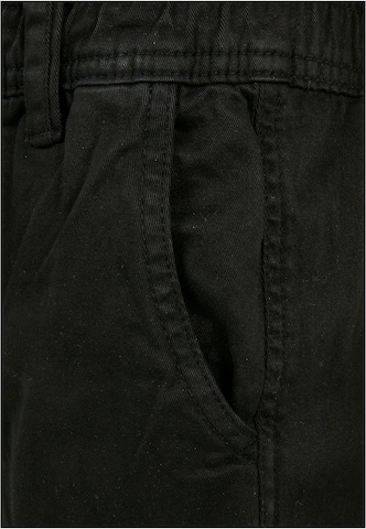 Urban Classics Tapered Pants in Black