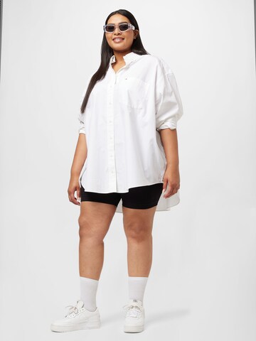 Tommy Jeans Curve Blouse in White