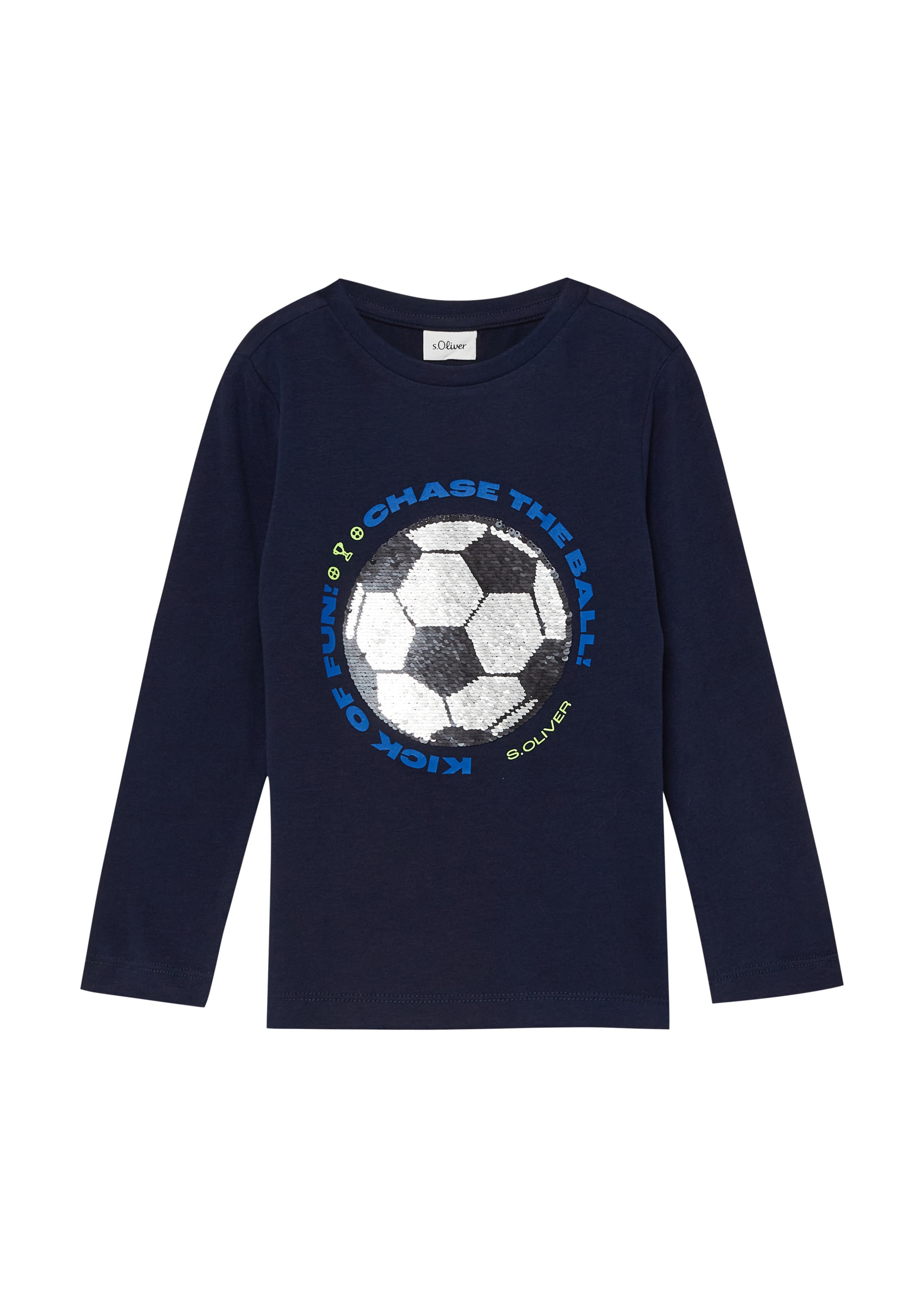 s.Oliver Shirt in Blue: front