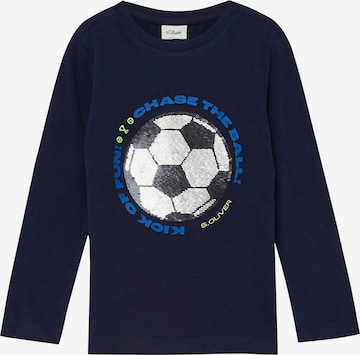 s.Oliver Shirt in Blue: front