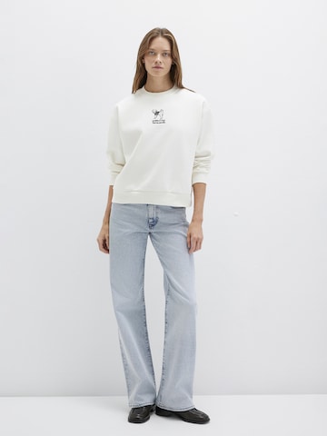 Mavi Sweatshirt i hvid