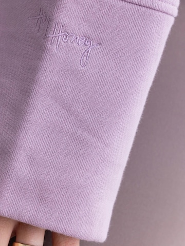 Pullover 'Open Edge Sweater' di Hey Honey in lilla