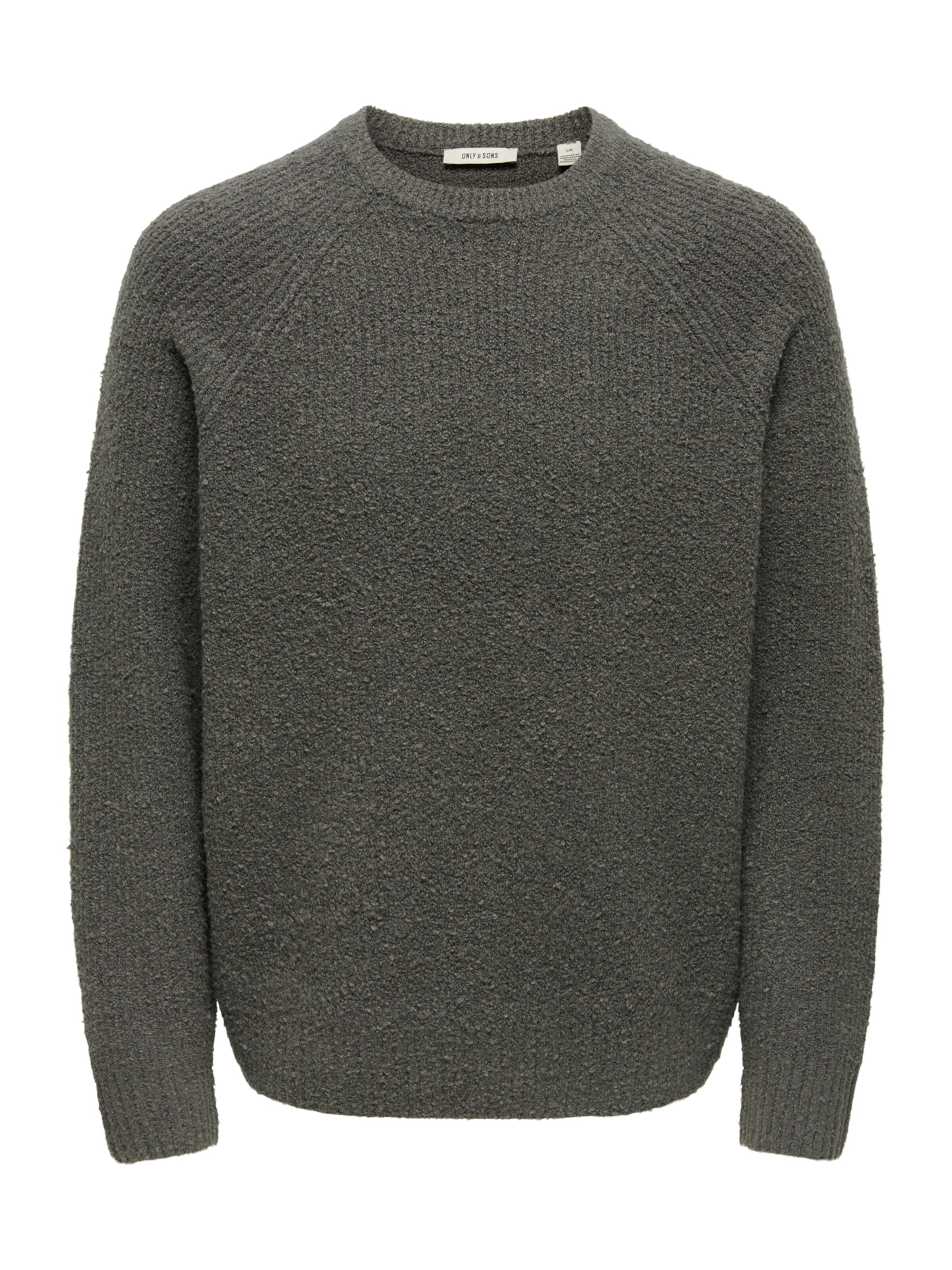 Only & Sons Sweater 'ONSDALE' in Grey: front