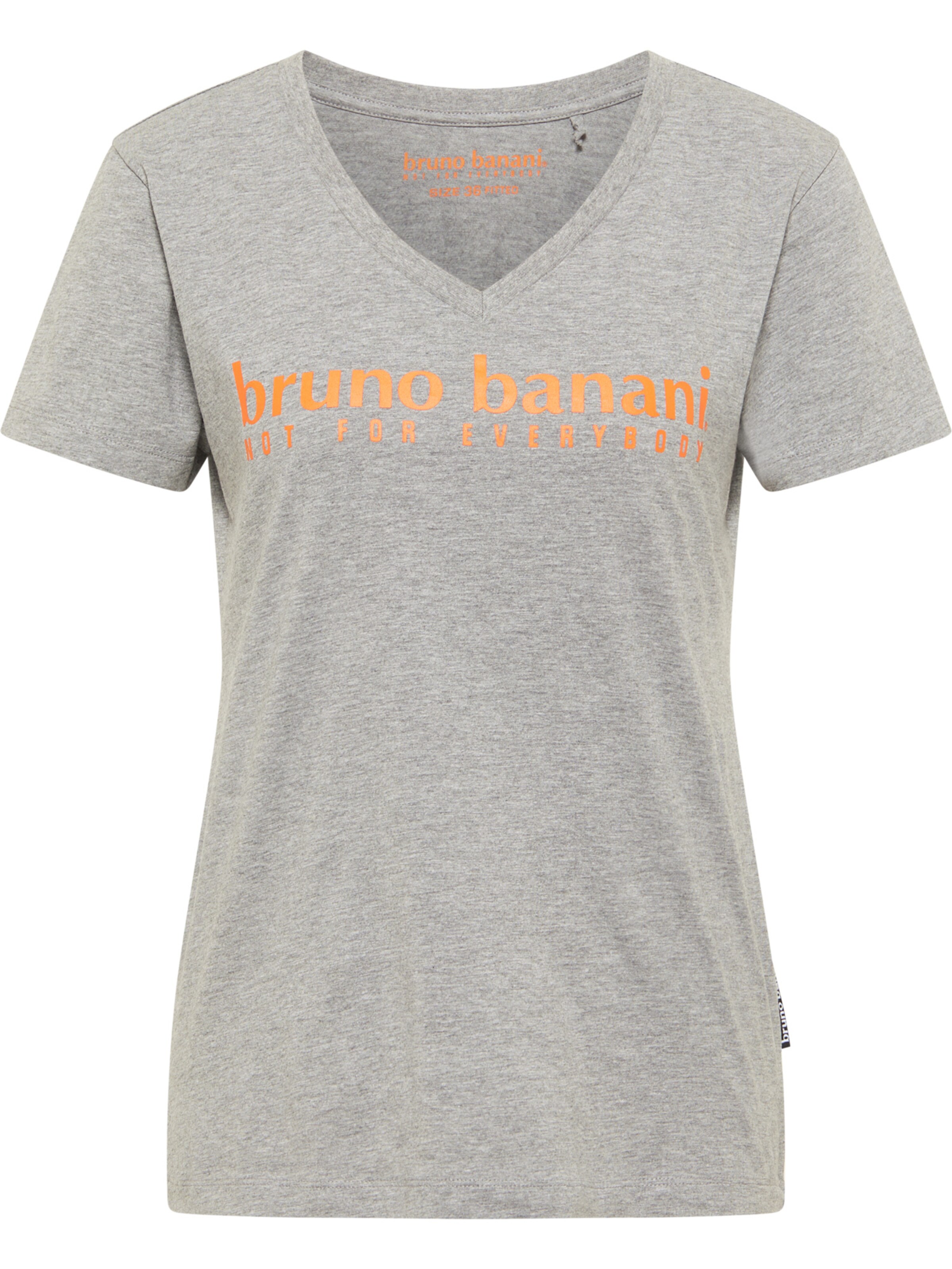 Bruno Banani T-Shirt 'AYERS' in Grau: Vorderseite