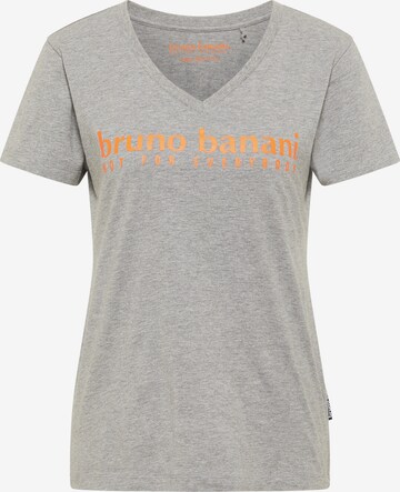 BRUNO BANANI Shirt 'AYERS' in Grey: front