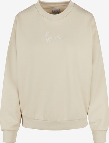 Karl Kani Sweatshirt i beige: forside