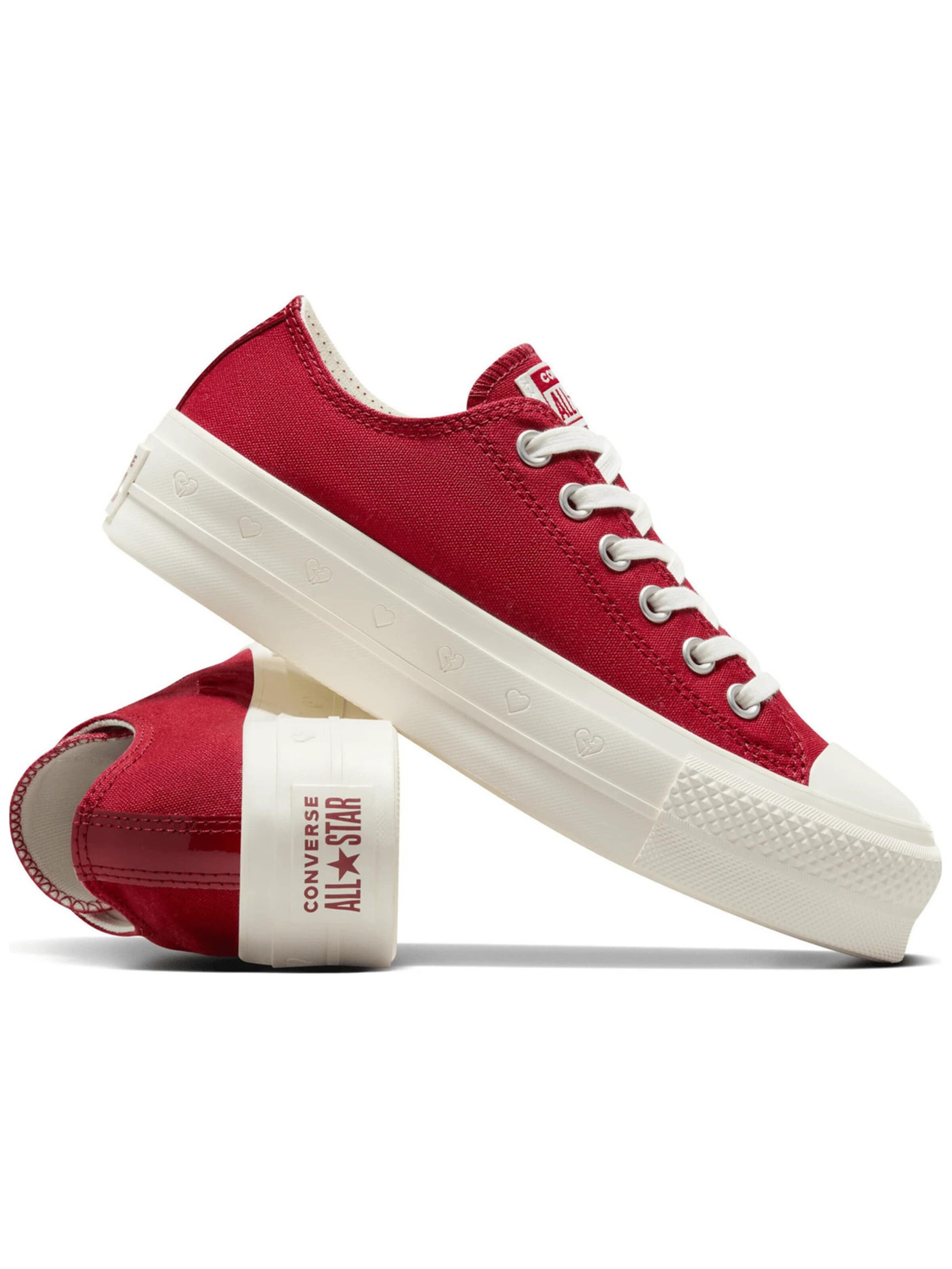 Sneaker bassa 'Converse Chuck Taylor As Lift' di CONVERSE in rosso