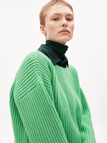 ARMEDANGELS Sweater 'SAADI' in Green