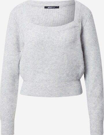 Pullover 'Kim' di Gina Tricot in grigio: frontale