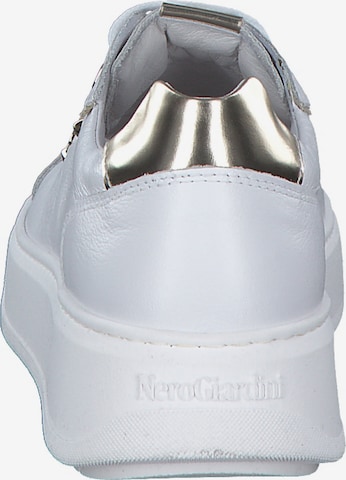 Nero Giardini Athletic Lace-Up Shoes 'E409975D' in White