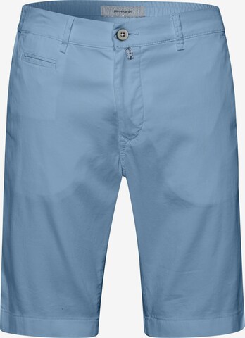 PIERRE CARDIN Chino 'Lyon' in Blauw: voorkant