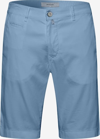 PIERRE CARDIN Regular Chino Pants 'Lyon' in Blue: front