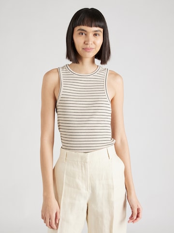 SELECTED FEMME Top 'ANNA' in Beige: voorkant