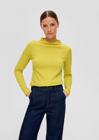 s.Oliver Shirt in Yellow: front