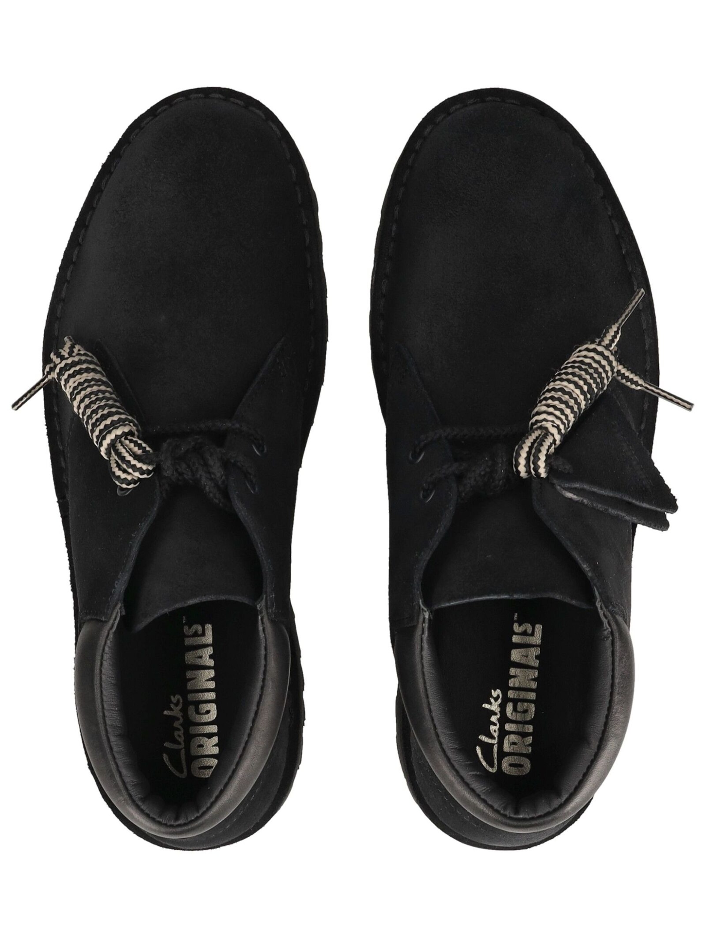 CLARKS Schnürstiefel in Schwarz