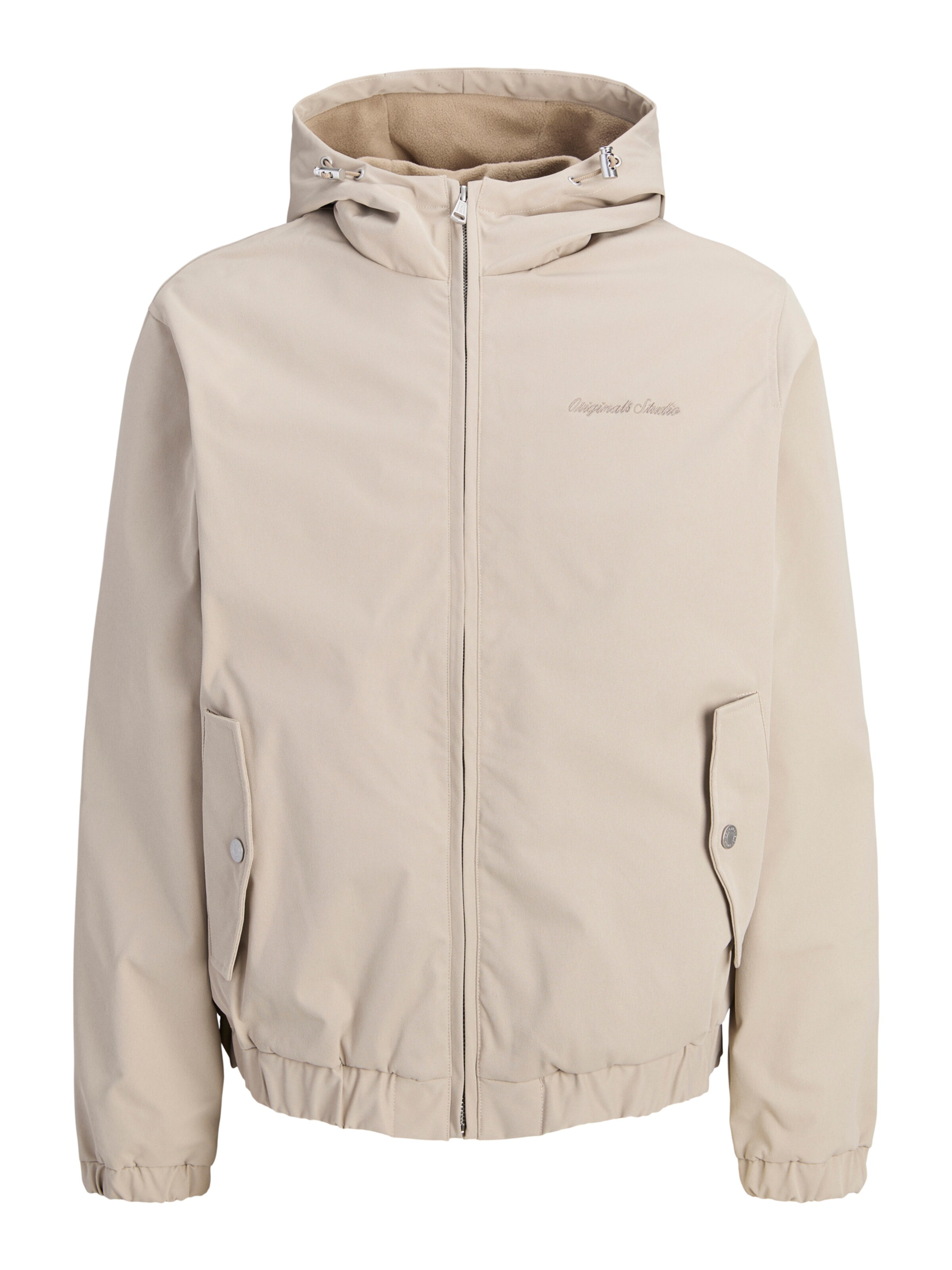 JACK & JONES Tussenjas 'JORNORREBRO' in Beige: voorkant