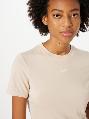 smėlio Nike Sportswear Marškinėliai 'Essential'