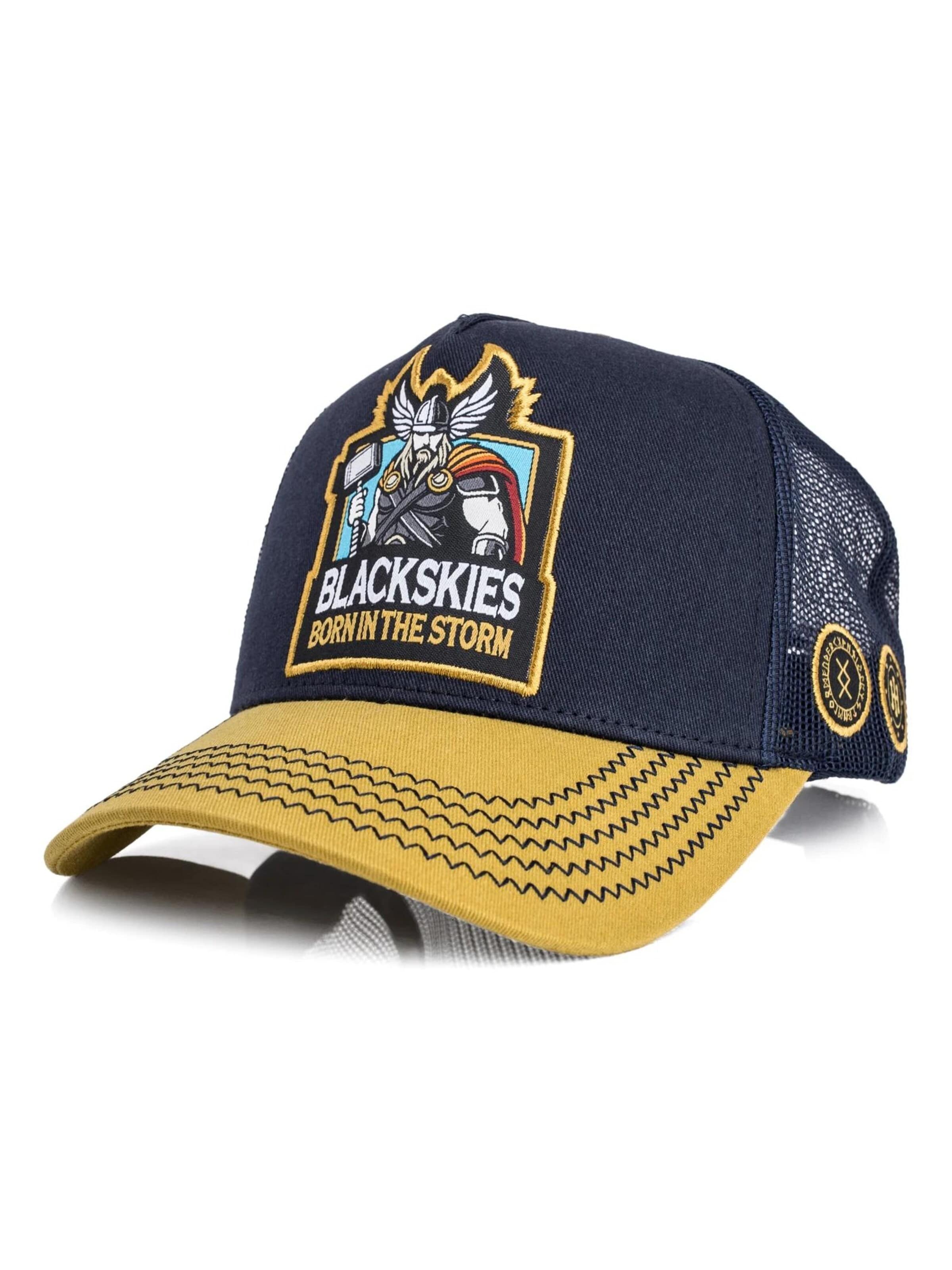 Blackskies Cap 'Trucker Cap'‌‌‌‌ in Blau: Vorderseite