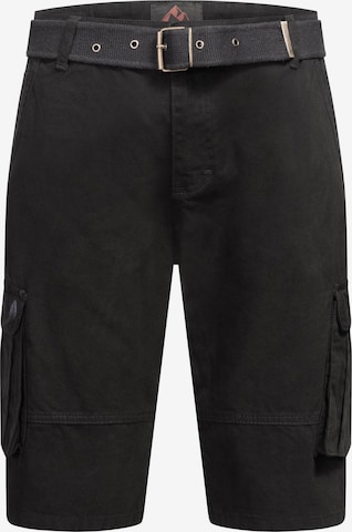 Regular Pantalon cargo Arctic Seven en noir : devant