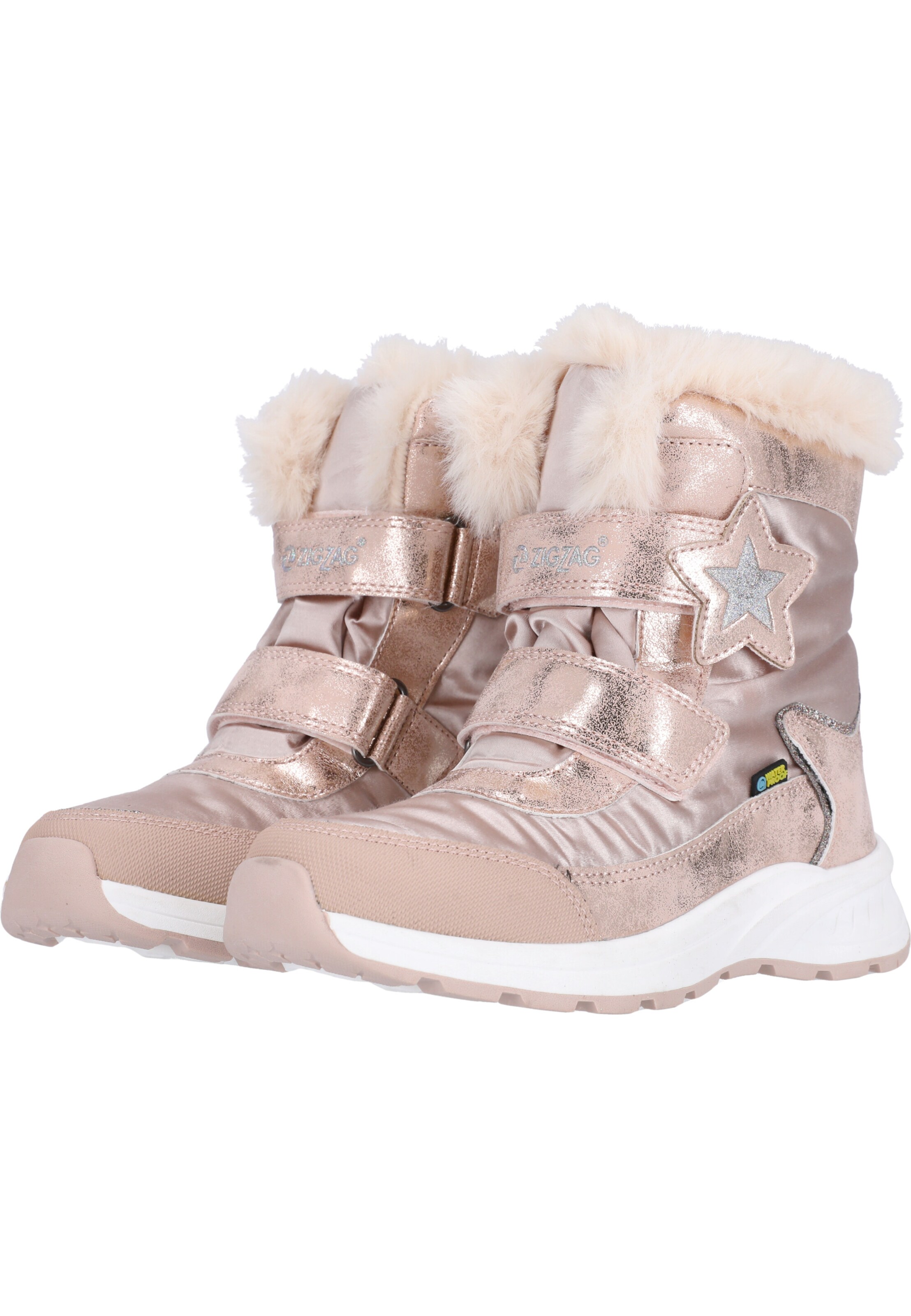 ZigZag Snow Boots 'Yasmine' in Pink