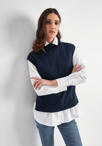 HECHTER PARIS Pullover in Blau