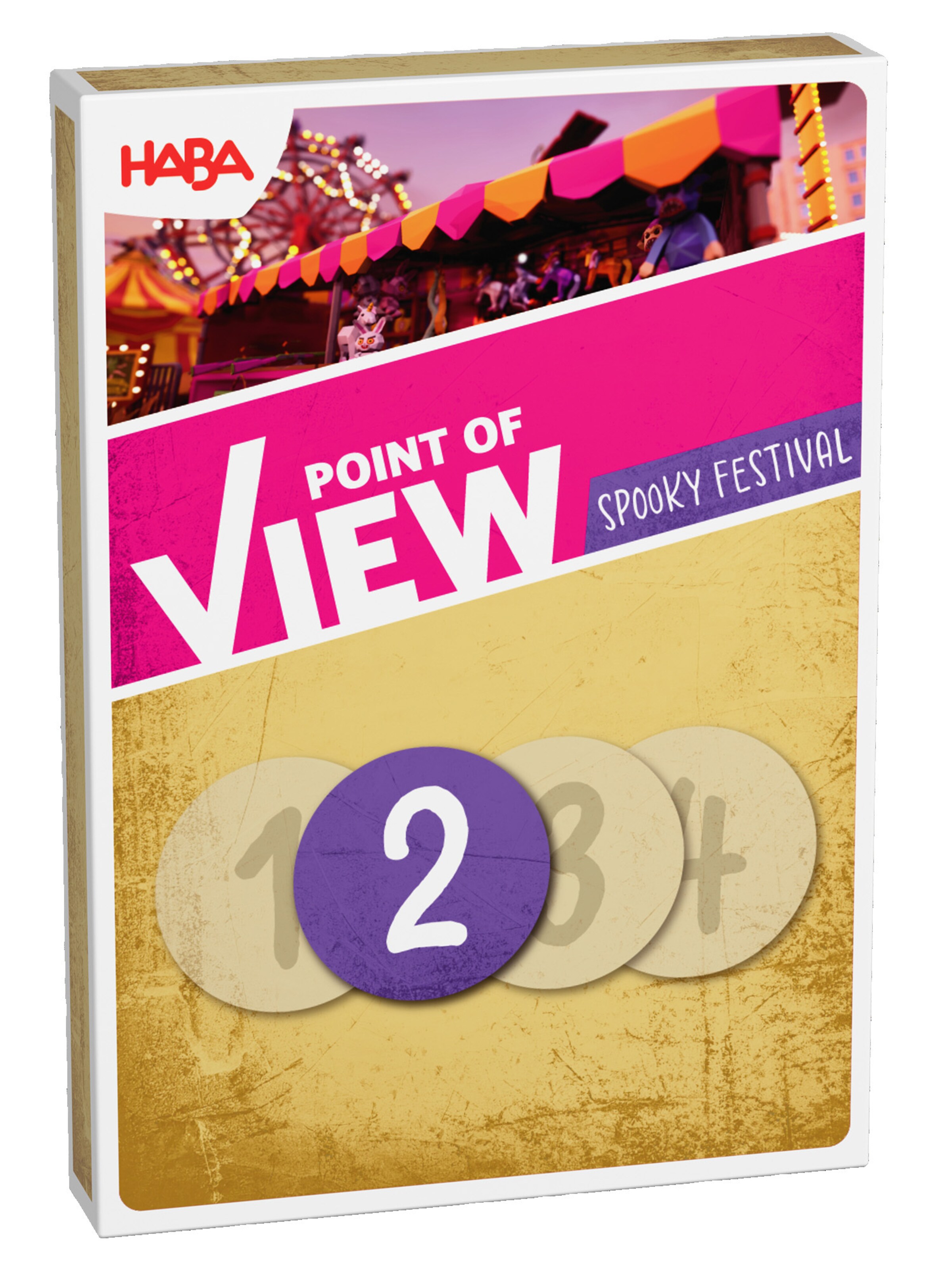 HABA Spel 'Point of View - Spooky Festival' in Gemengde kleuren: voorkant